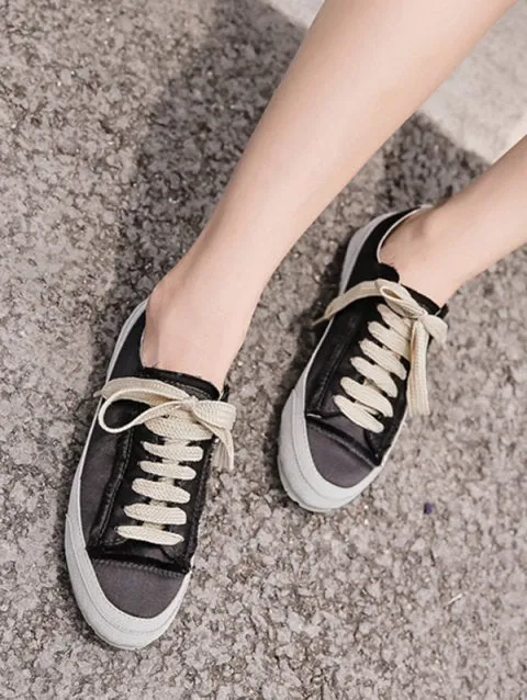 Classic Panel Satin Sneakers