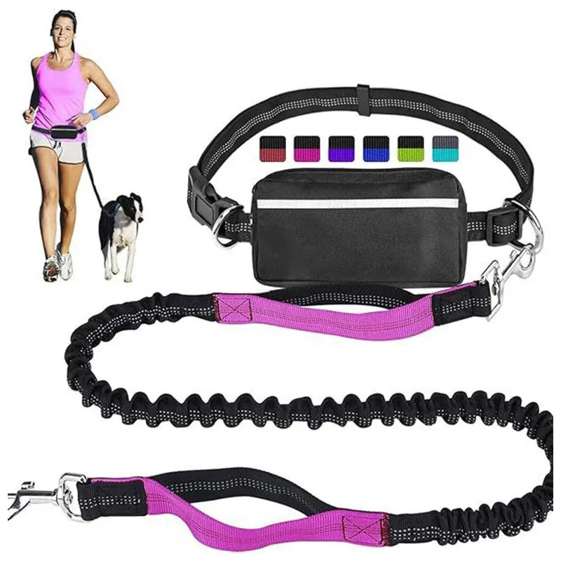 Hot Sale 49% OFFAdjustable Hands-Free Dog Lead with Waist Bag