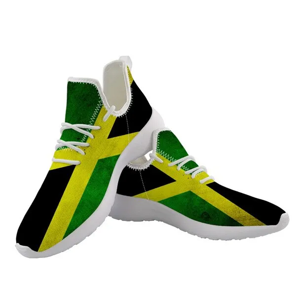 Jamaica Flag 3D Lightweight Sneakers