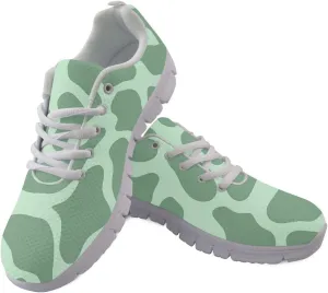 Jeiento Women Road Running Shoes Cow Print Outdoor Casual Walking Sports Sneakers Fitness Jogging Trainers