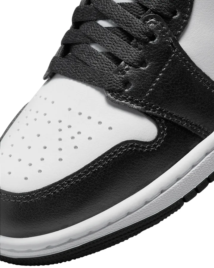 Jordan scarpa sneakers da donna Air Jordan 1 Mid DV0991 101 bianco-nero