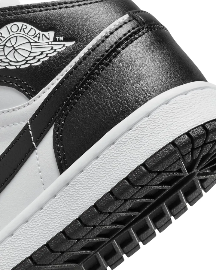 Jordan scarpa sneakers da donna Air Jordan 1 Mid DV0991 101 bianco-nero