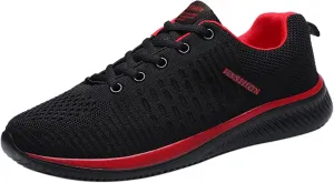 Sneakers for Women Casual Mesh Breathable Lace Up Walking Tennis Shoes Womens Sport Dressy Casual Shoes Black Platform Sneaker Brown Tennis Shoe Cross Trainer Shoe