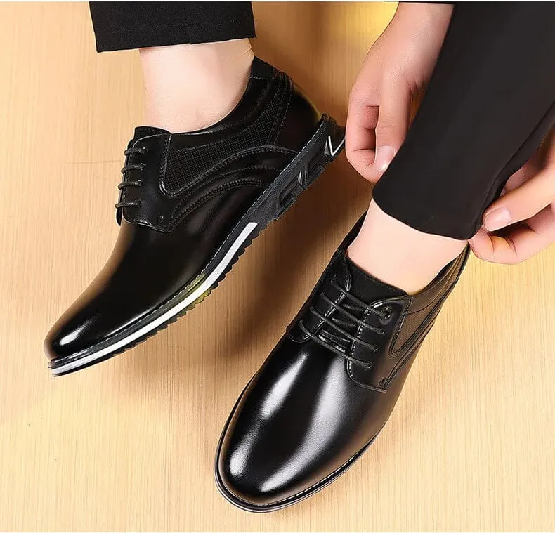 Vitorini Leather Oxford Shoes
