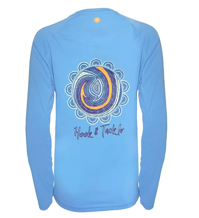 Women's Hook & Flower L/S UV Fishing Shirt