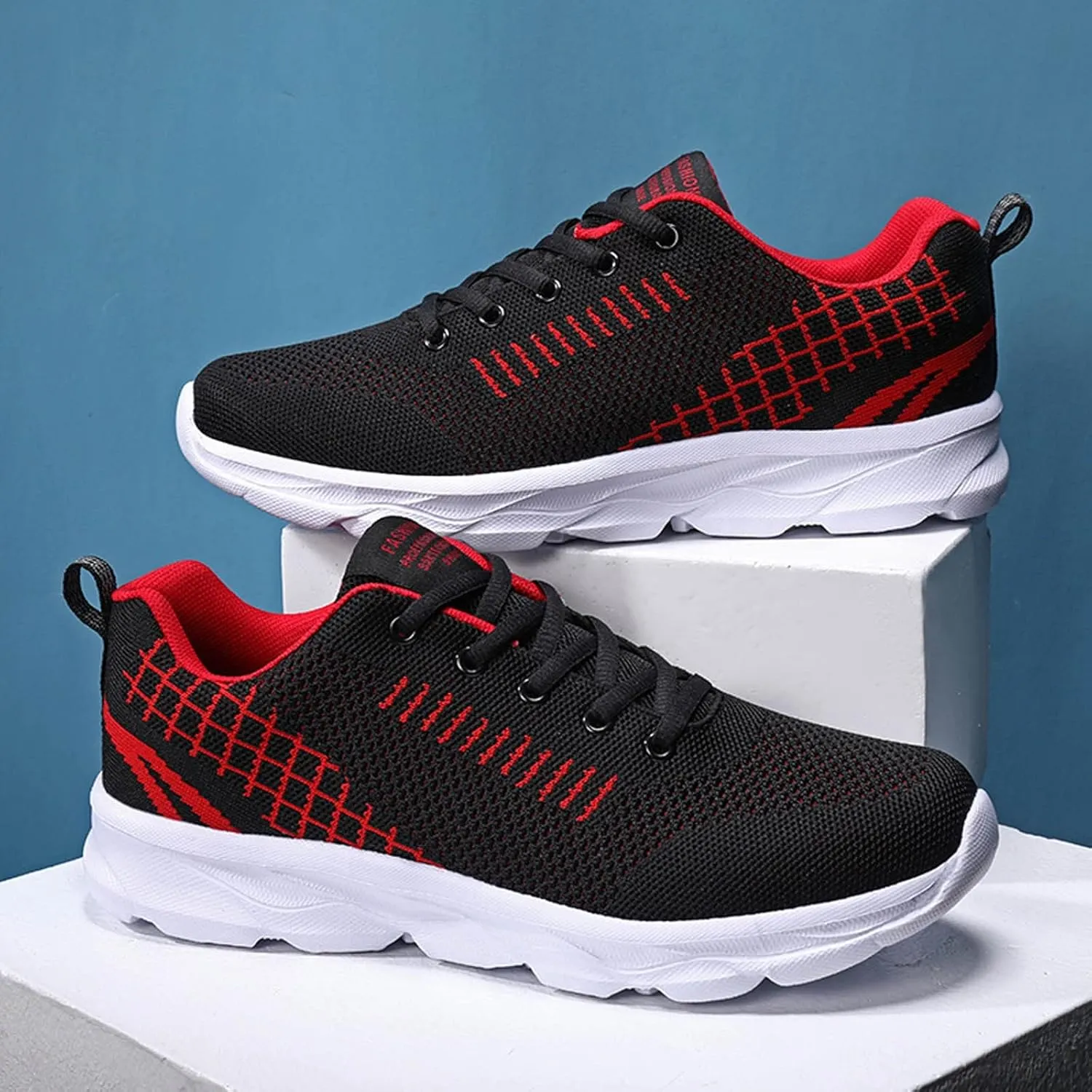 Womens Running Shoes Lightweight Breathable No Slip Running Shoes for Men Wide Width Women Casual Shoes Fashion Sneakers Black Tennis Shoe Trainers Shoe