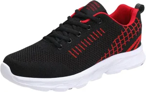 Womens Running Shoes Lightweight Breathable No Slip Running Shoes for Men Wide Width Women Casual Shoes Fashion Sneakers Black Tennis Shoe Trainers Shoe